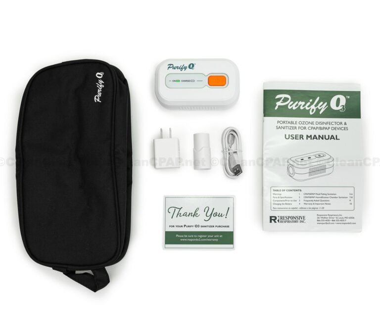 Purify O3 Package Contents