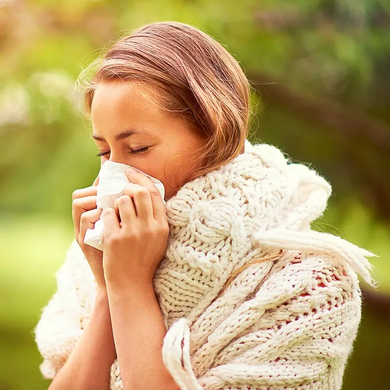 CPAP infection symptoms